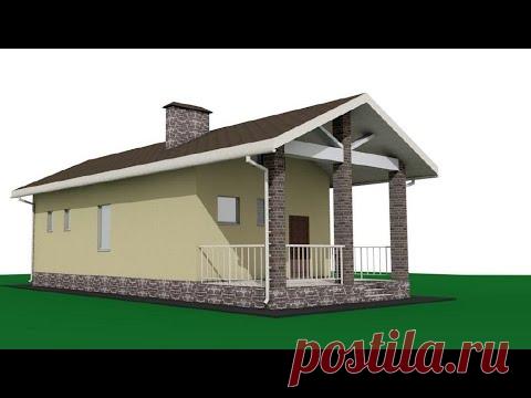 Компактный удобный дом 55 м2