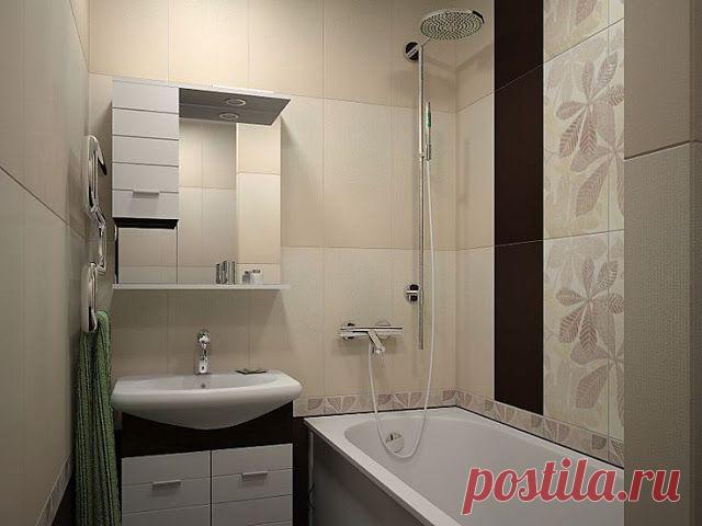 6 идей для светлой и компактной ванной комнаты