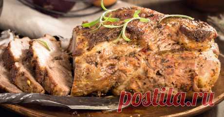 Как запечь большой кусок мяса, чтобы оно было вкусным и мягким Сочное и аппетитное.