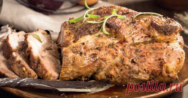 Как запечь большой кусок мяса, чтобы оно было вкусным и мягким Сочное и аппетитное.