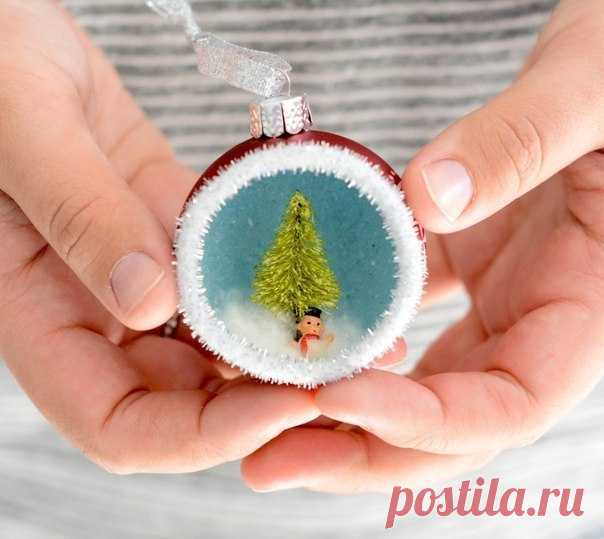 Клевая новогодняя идейка ) / Удивительное искусство