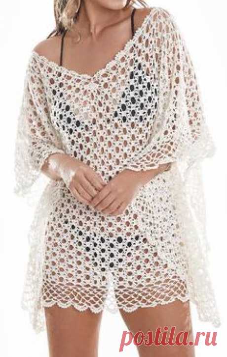 Vídeo blusa crochet