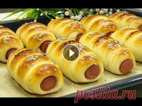 Скорее Сохраняйте это Рецепт! Пышные и Воздушные Сосиски в Тесте! Оцените видео! Это приятно для меня и важно для развития канала. Пишите комментарии или оставляйте смайлик. Вам не сложно, а мне будет очень приятно. ...
