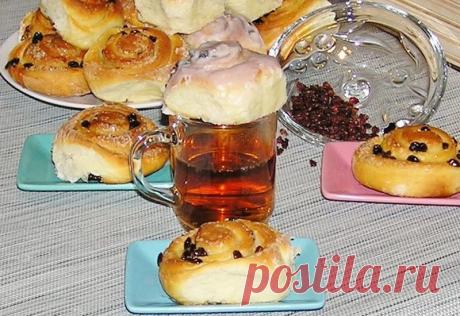 Булочки-улитки с барбарисом