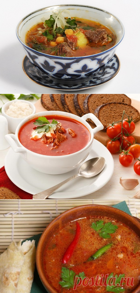 5 вкуснейших горячих первых блюд. На заметку хозяюшкам!..