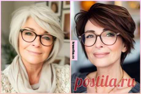 Элегантные короткие причёски для женщин старше 60 лет в очках: 30+ модных вариантов на 2025 год - ПолонСил.ру - социальная сеть здоровья - Медиаплатформа МирТесен Если вы носите очки, то наверняка знаете, как важно правильно подобрать причёску, которая будет гармонировать с вашим стилем и подчёркивать достоинства. Давайте рассмотрим , какие модные короткие стрижки для женщин старше 60 лет, предпочитающих очки, предлагают стилисты, чтобы создать поистине - 21 февраля - 4359...