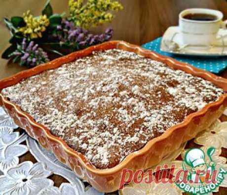 Кофейно-творожный кекс - кулинарный рецепт