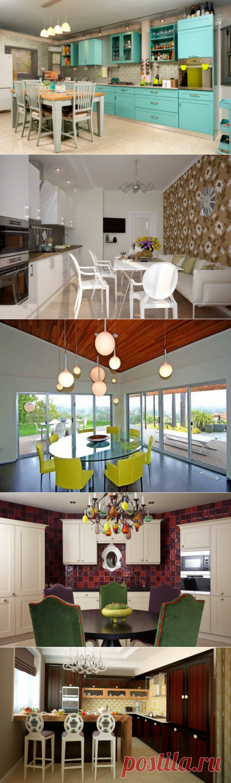 Photo Set of Kitchens in the Fusion Style | Interior Design Pictures