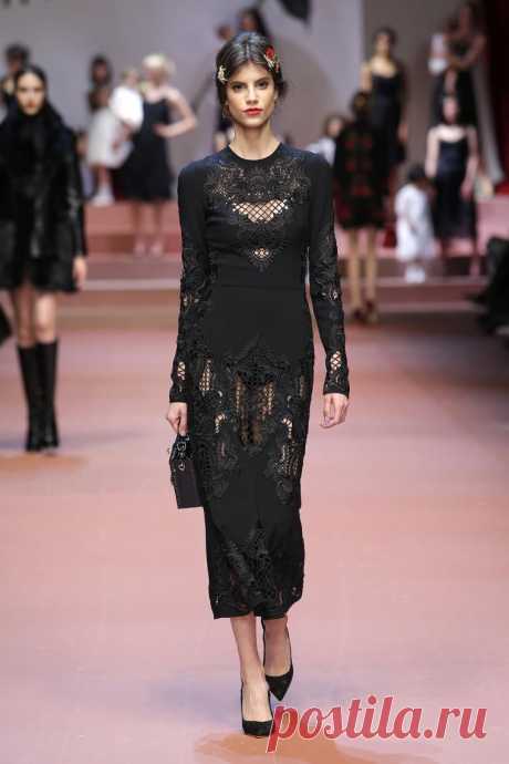 Dolce &amp; Gabbana Осень-Зима 2015-2016. Нет слов, это просто надо видеть...