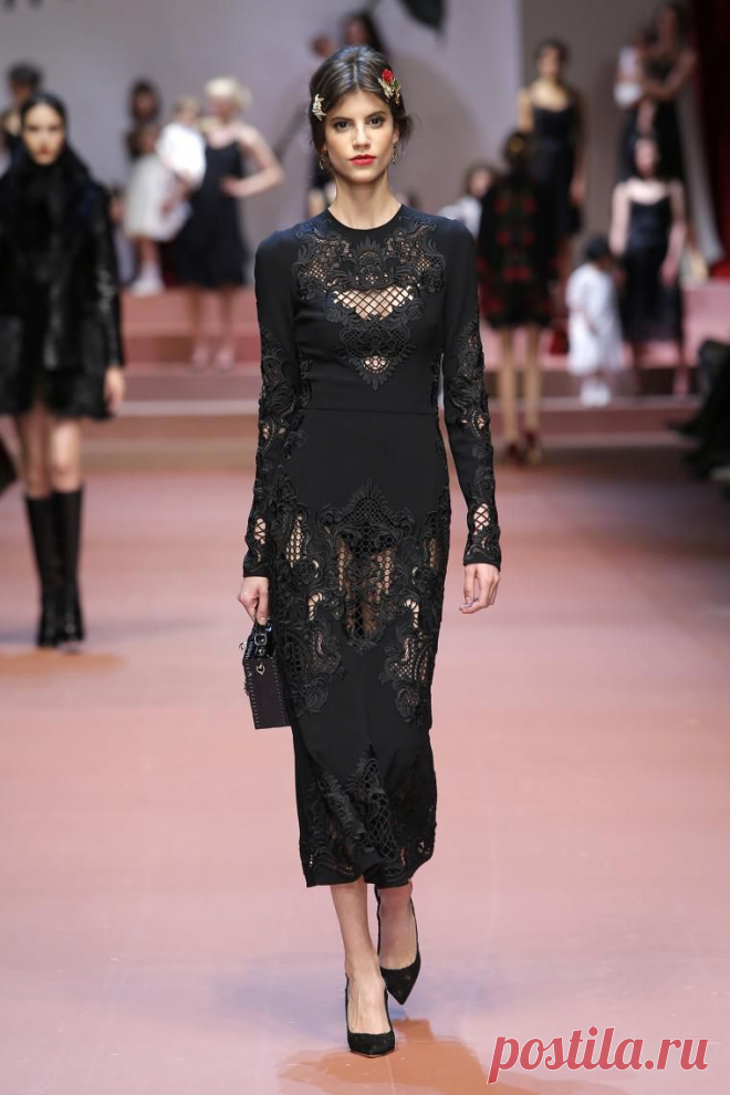Dolce & Gabbana Осень-Зима 2015-2016. Нет слов, это просто надо видеть...