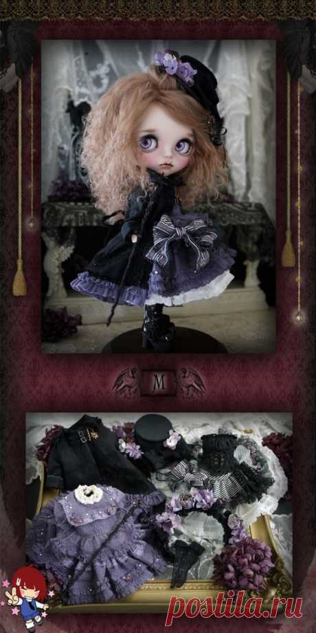 (219) Custom Blythe dolls: Dark Shadow by Milk Tea. - A Rinkya Blog | Milk Tea