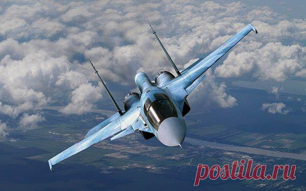 Фронтовой бомбардировщик СУ-34