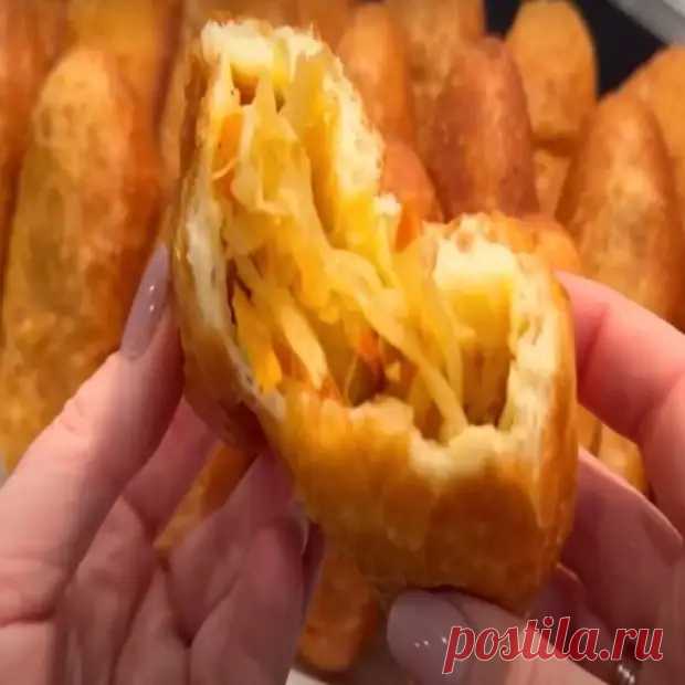 Мягкие и нежные пирожки с капустой. Идеальное тесто - В кастрюльке - Медиаплатформа МирТесен