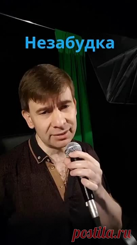Незабудка , поет Роман Ефимов. Живой звук