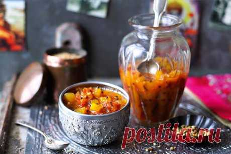 Чатни из помидоров и манго