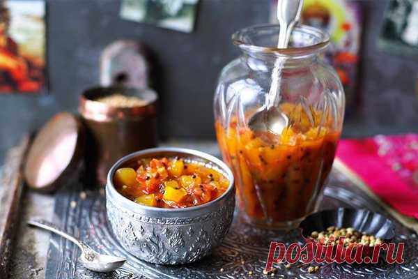 Чатни из помидоров и манго