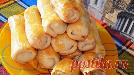 Пирожки «Сигаретки» с капустой | WOOMEDIA.RU
