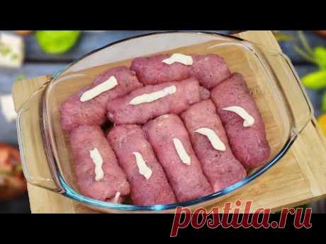 Так вкусно и так мало. Необычные МЯСНЫЕ РУЛЕТИКИ ❗❗❗
