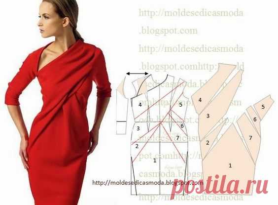 1000+ ideas about Moldes Moda por Medida: TRANSFORMAÇÃO DE VESTIDOS _57 ModelistA on Pinterest | Syning