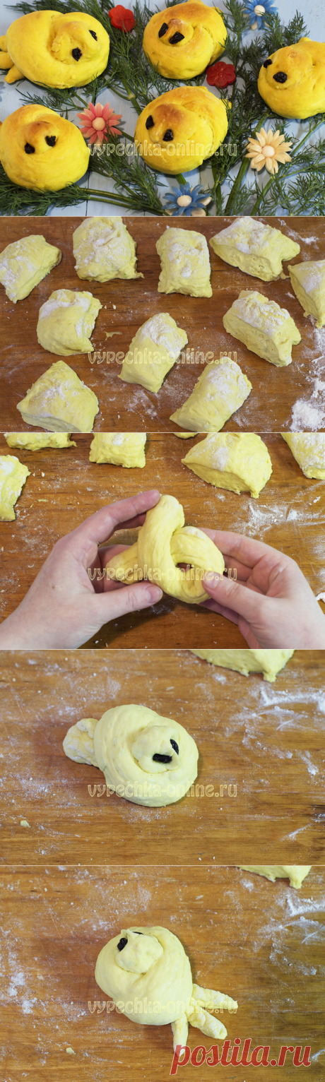 Жаворонки из дрожжевого теста