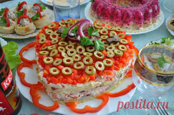 Рекомендую! Праздничный  для украшения любого стола.