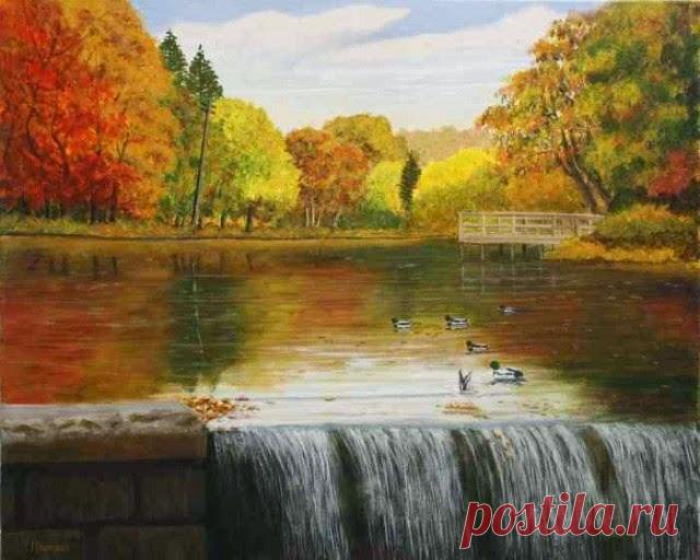 Британский художник. John Damsell