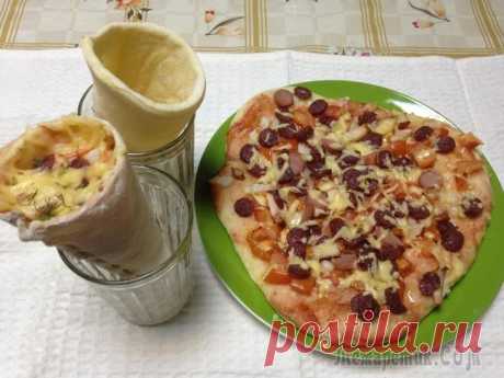 Пицца-рожок