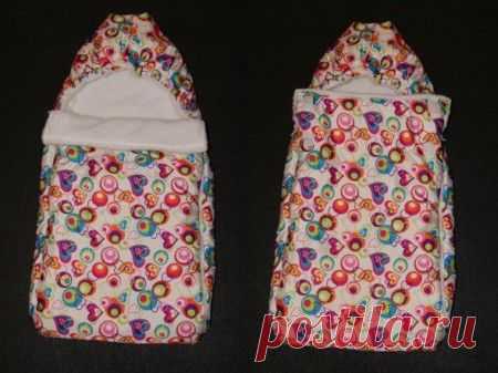 Конверт для новорожденного своими руками (фото): выкройка, как сшить на выписку летний и зимний конверт.