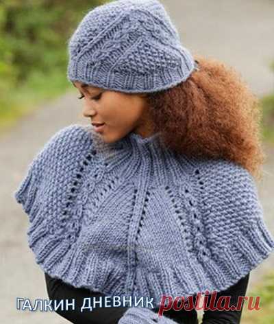 ШАПКА И МАНИШКА СПИЦАМИ