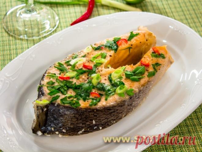 Семга в кокосовом молоке