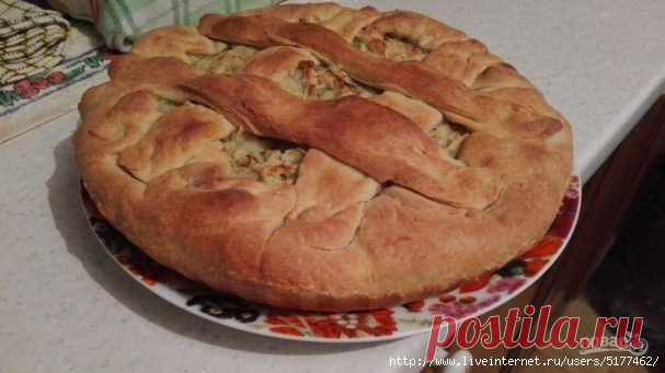 Пирог с картошкой