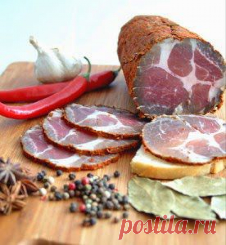 Кулинарные рецепты: Рецепт вяленого мяса