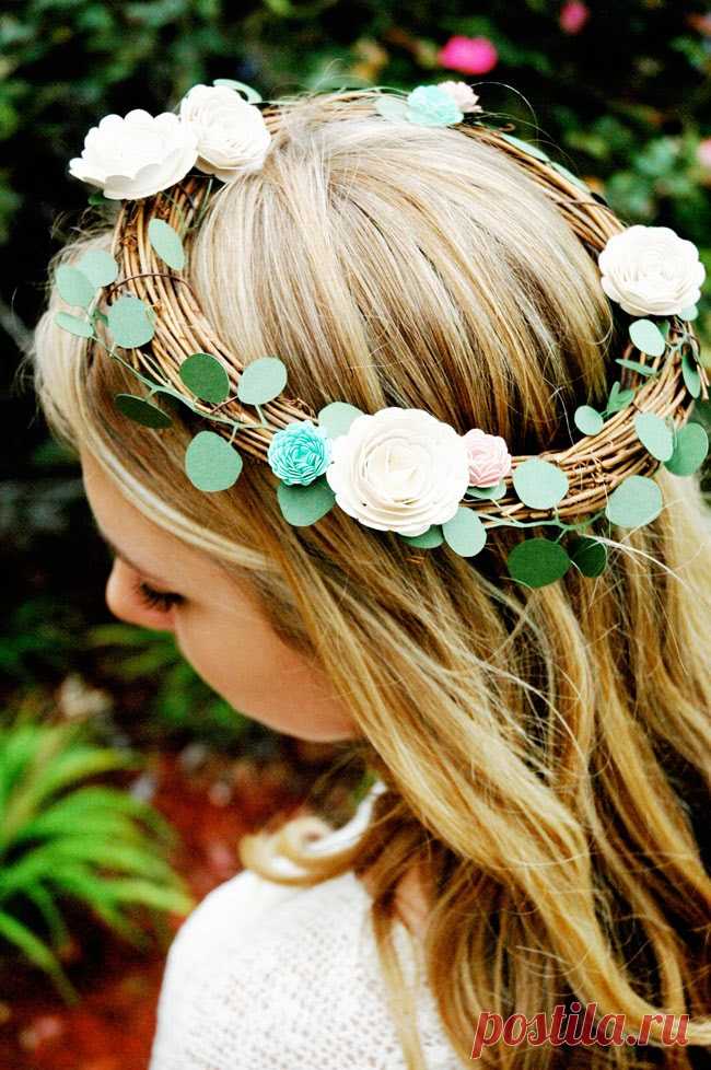 Pen N' Paper Flowers: CRAFT | DIY Paper Floral Woodland Crown