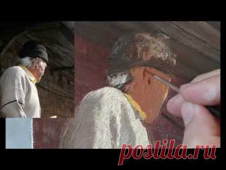 Как Написать Голову Человека В Сложном Ракурсе - Клапоух Юрий.