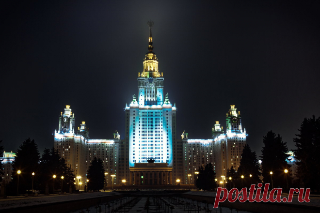 Грандиозная архитектура Москвы.