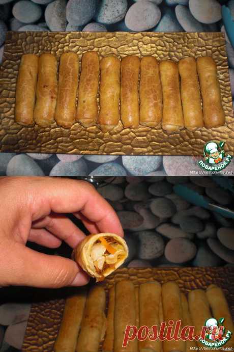 Пирожки с капустой &quot;Сигары&quot;