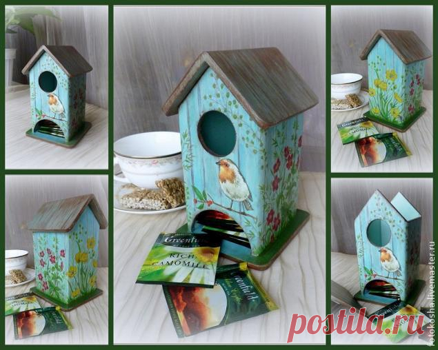 Делаем чайный домик с дощатой крышей - Ярмарка Мастеров - ручная работа, handmade
