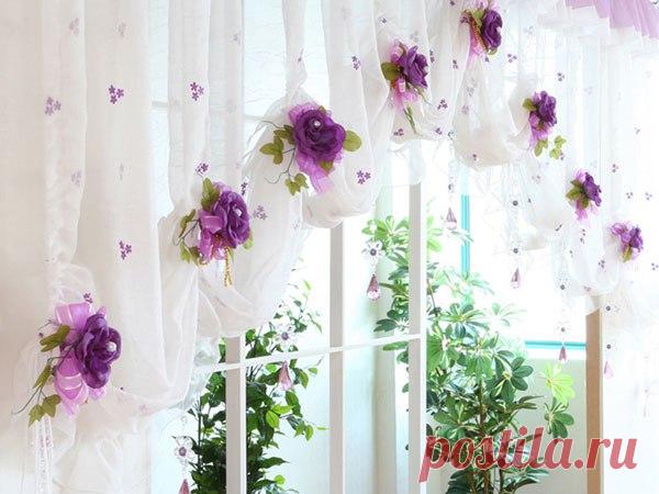 НОВЫЕ ШТОРЫ НА КУХНЮ. ИДЕИ | Журнал Вдохновение Рукодельницы