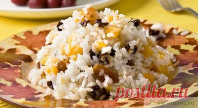 Фруктовый плов по-татарски - Рецепты пользователя Edel Weiss - Daily-menu.ru