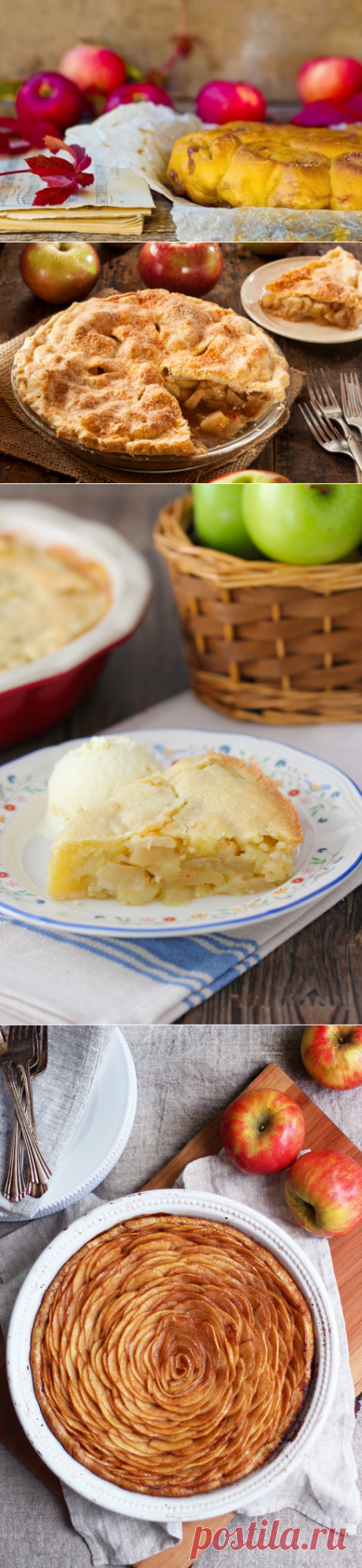 Рецепты пирогов с яблоками