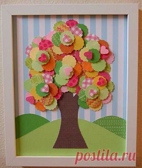 Украшаем детскую. Дерево жизни..