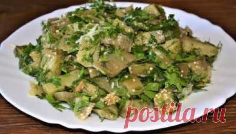 Вкусная и пикантная закуска из баклажанов всего за 10 минут | Вкуснейшая кухня | Яндекс Дзен