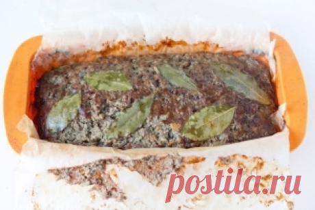 Запечённый печёночный паштет