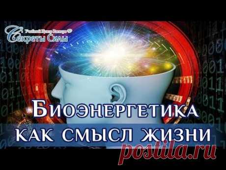 Эзотерика.  Биоэнергетика как смысл жизни.