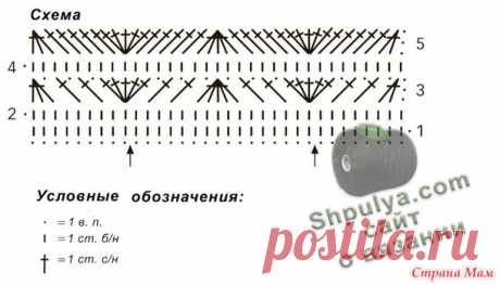 Шикарный топик с бусинами. - Все в ажуре... (вязание крючком) - Страна Мам