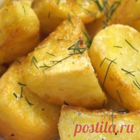 Идеальный картофель, хрустящая корочка и нежное пюре внутри, весь секрет в маленькой хитрости - МирТесен