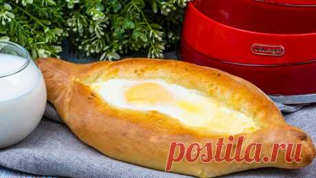 Хачапури с яйцом в духовке рецепт с фото пошагово и видео - 1000.menu