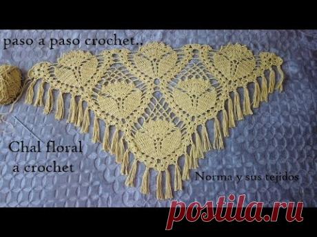 Chal Floral Crochet