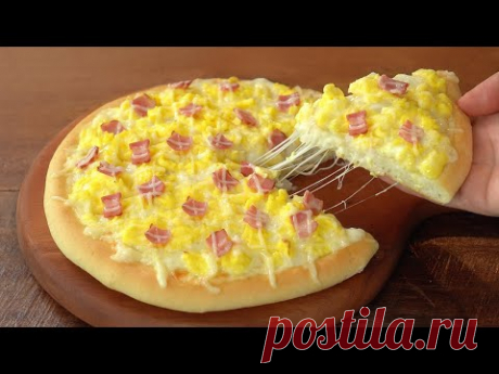 Рецепт вкусной яичной пиццы :: Духовка без духовки :: Рецепты яиц