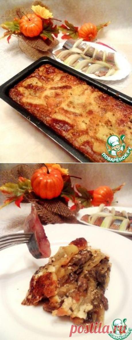 "Гратен" из картофеля с грибами